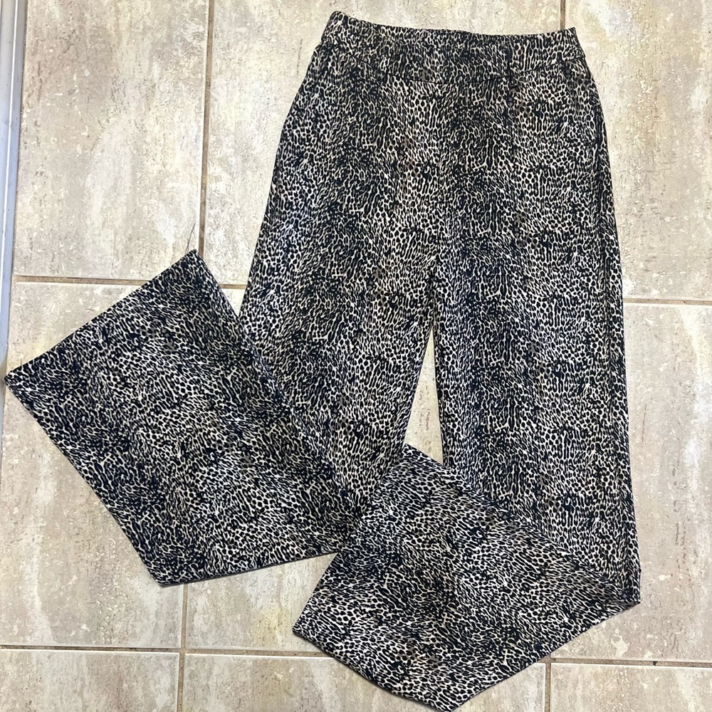 🐆VICI Talk Of The Town Leopard Print Pants🐆SZ XS - Picture 13 of 15